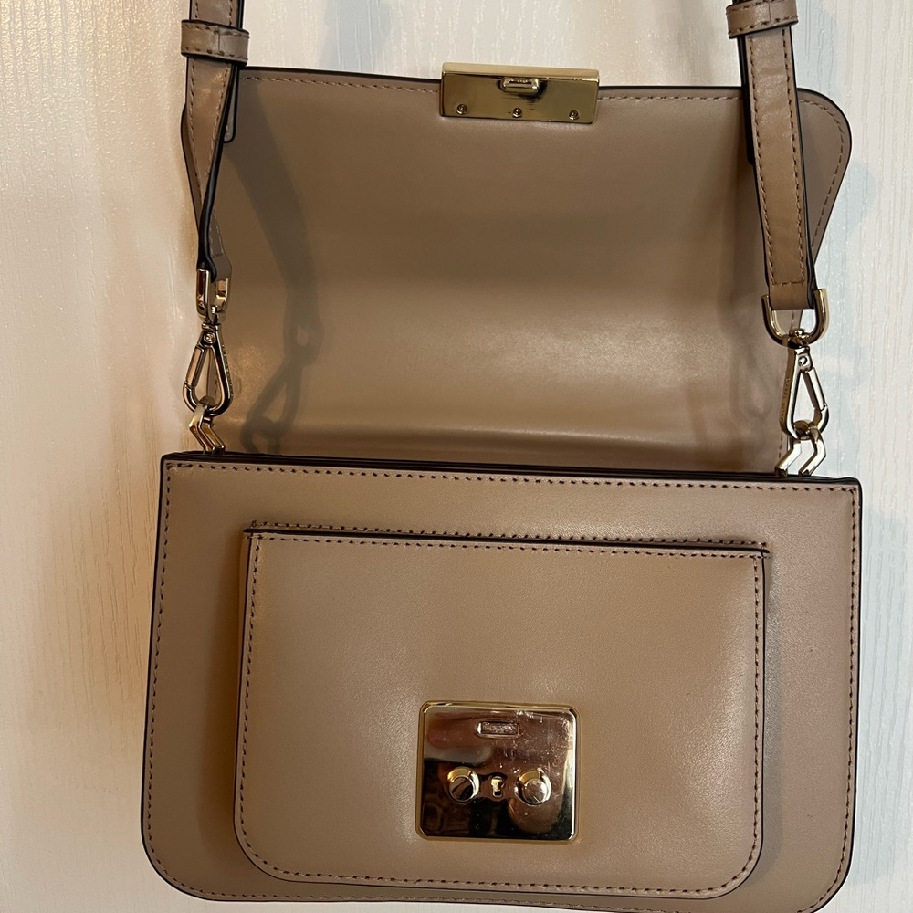 Michael Kors Sloan Beige Crossbody Bag - Picture 3 of 5